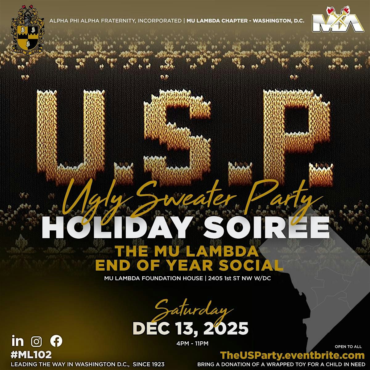 Mu Lambda | Holiday Soiree  U.S.P.
