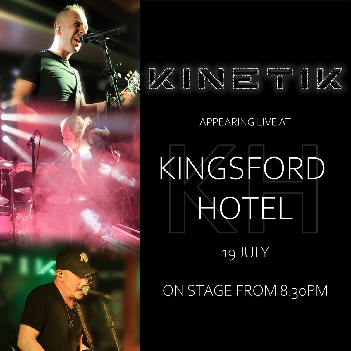 Kinetik LIVE at the KINGSFORD HOTEL