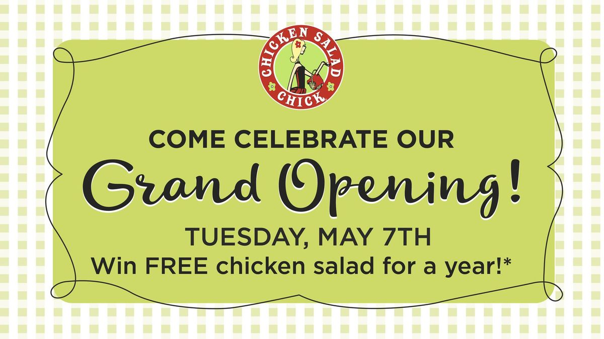 Our Grand Opening Celebration! 