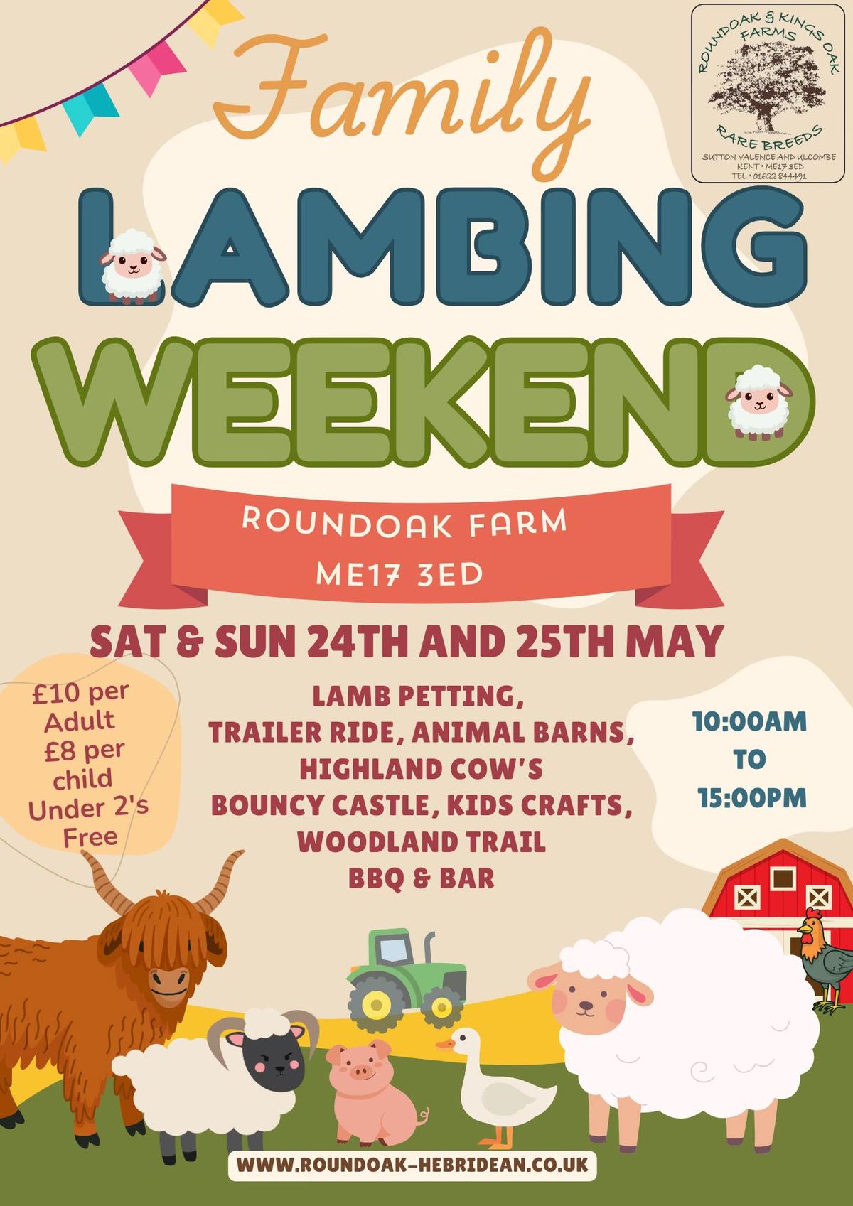 Roundoaks Family Lambing Weekend 