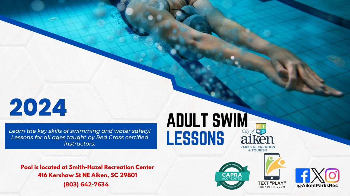 Adult Swim Lessons Session 1