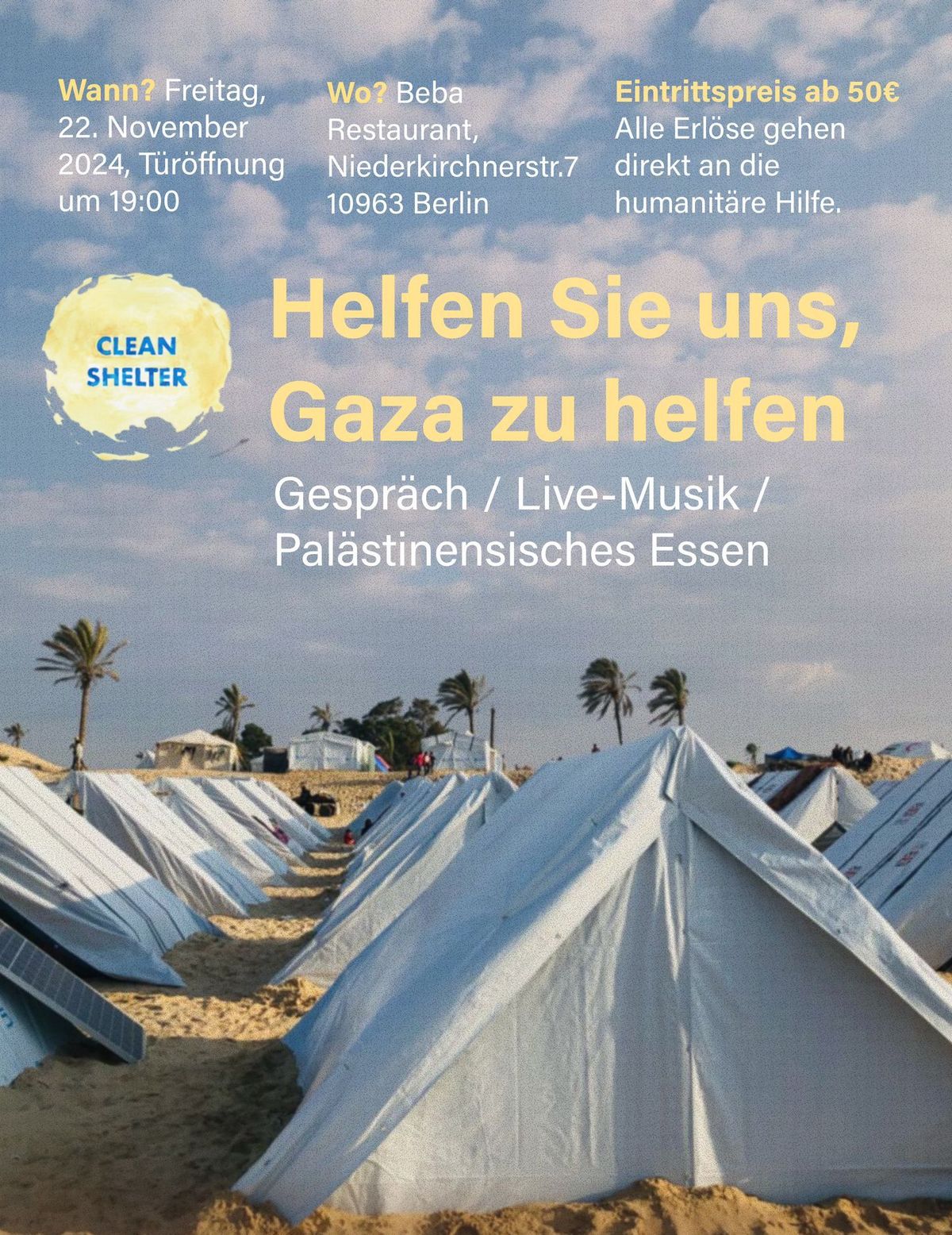 Help us help Gaza \/\/ Helfen Sie uns, Gaza zu helfen