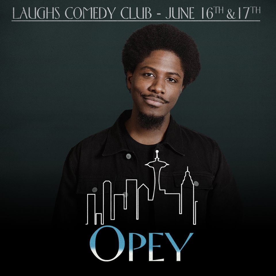 OPEY AT LAUGHS COMEDY CLUB SEATTLE 