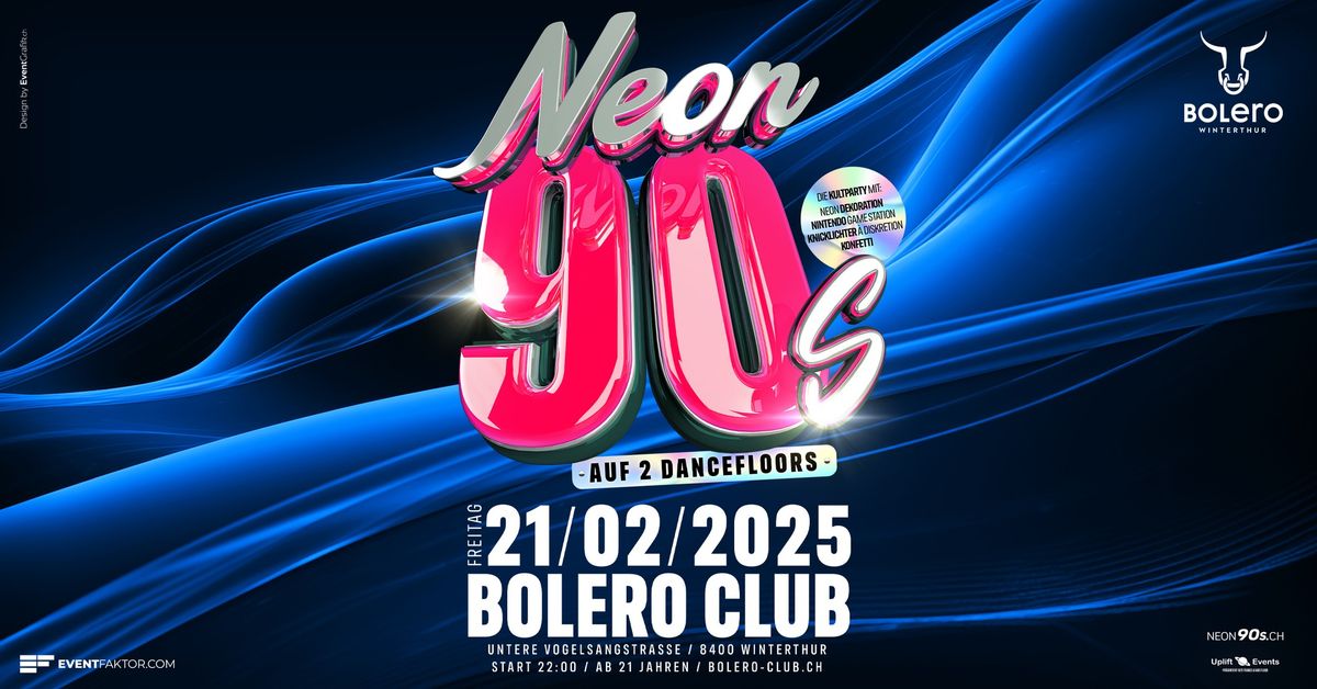 Neon 90s - Die 90er Party in Winterthur!