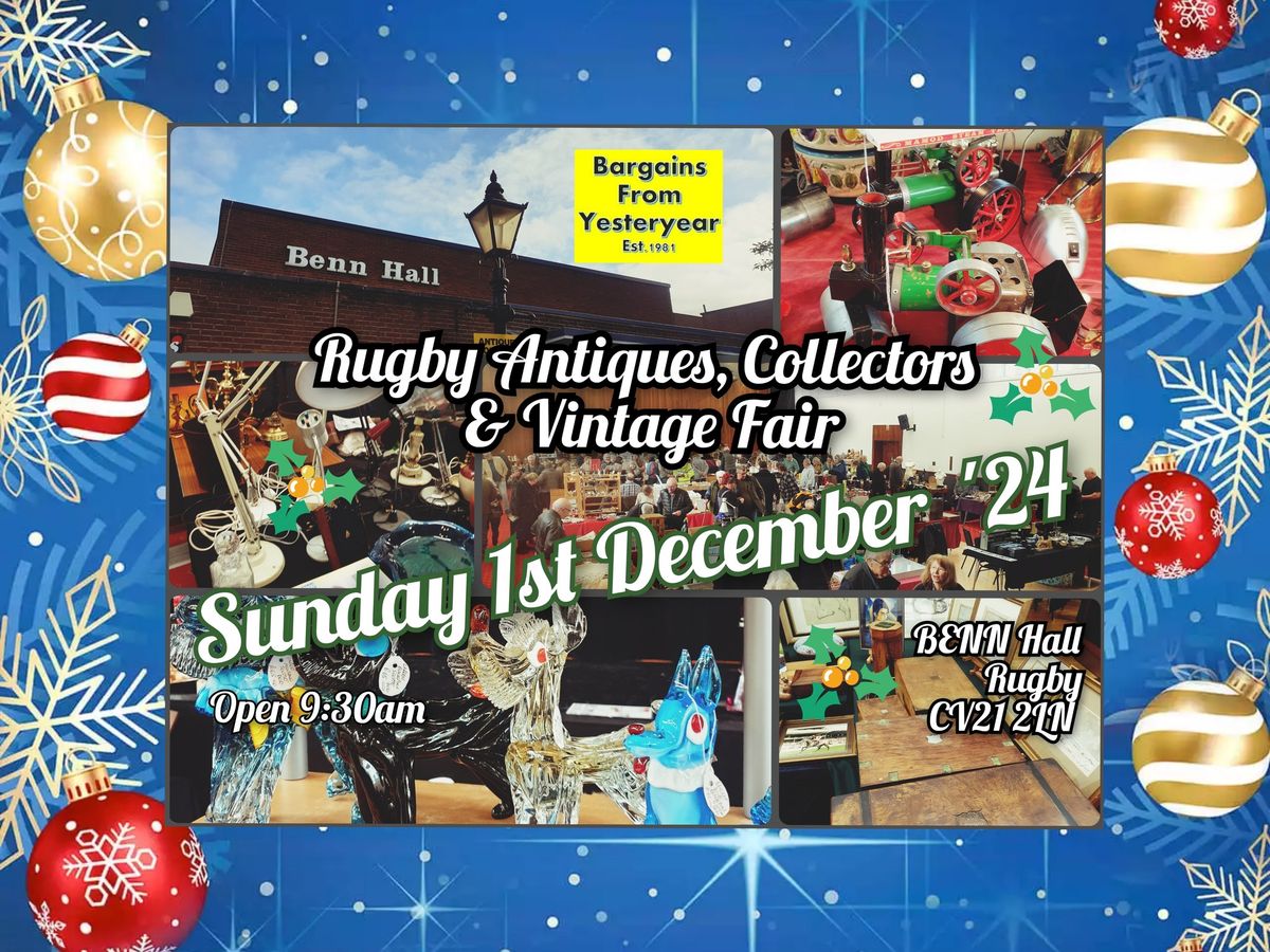 Rugby Antiques Collectors and Vintage Fair