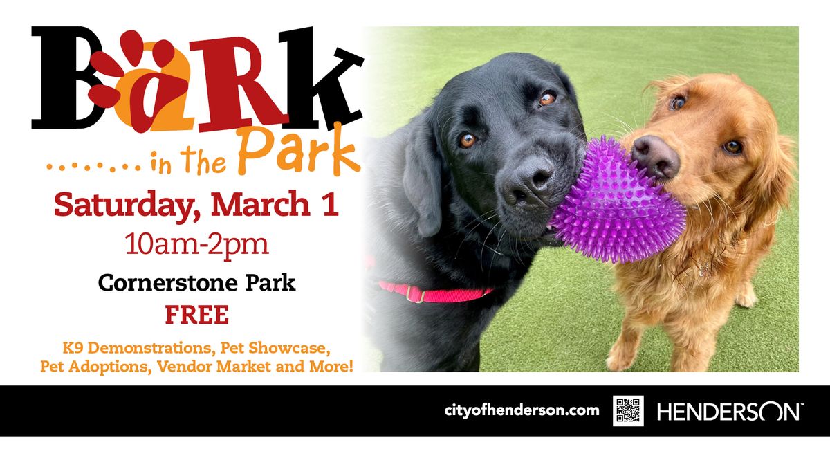 Bark in the Park 2025