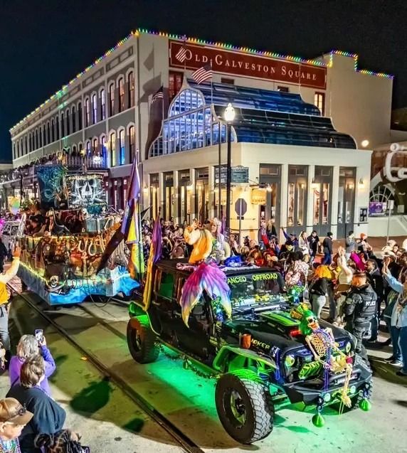 Galveston "All Krewe" Babalu Parade 