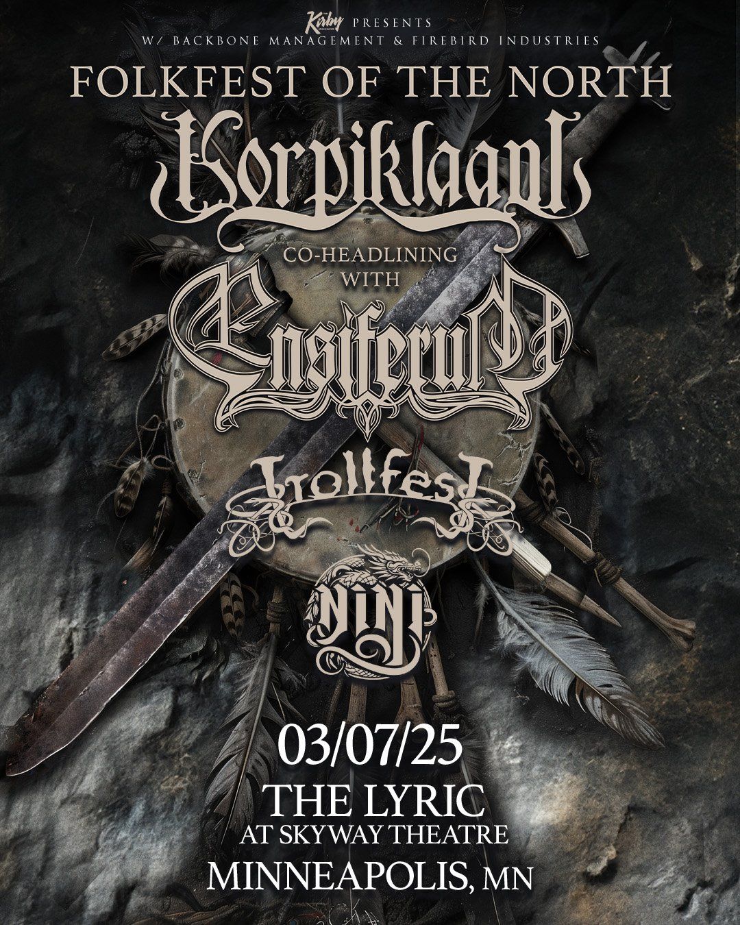 Korpiklaani with Ensiferum