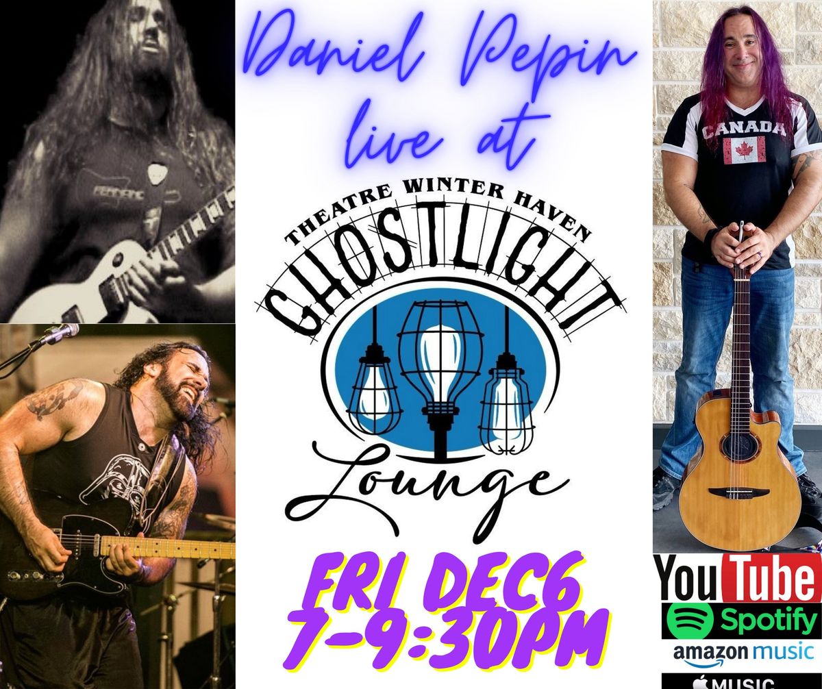 Daniel Pepin live at the Ghostlight Lounge in Theatre Winter Haven