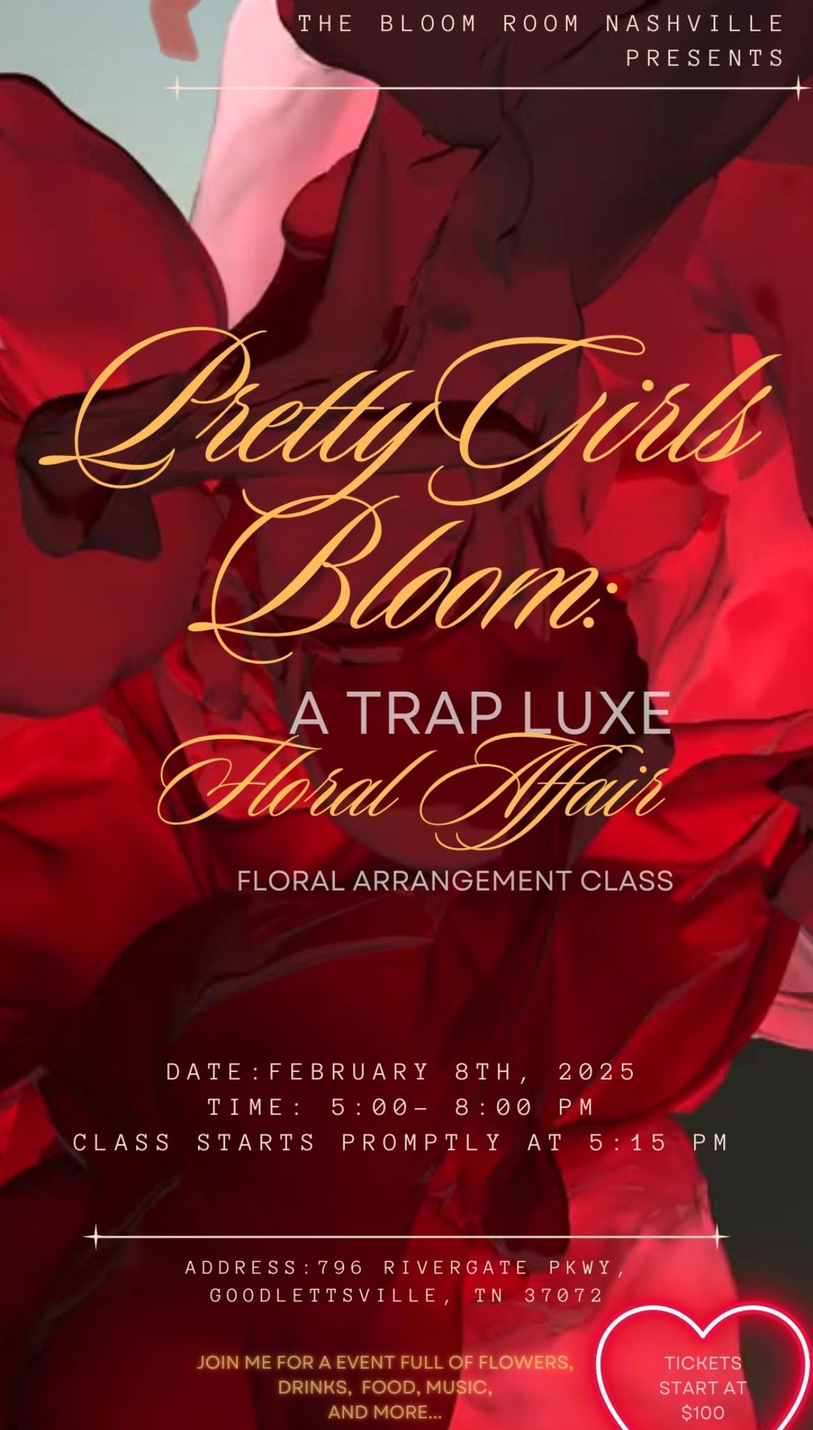 Pretty Girls Bloom: A Trap Luxe Floral Affair