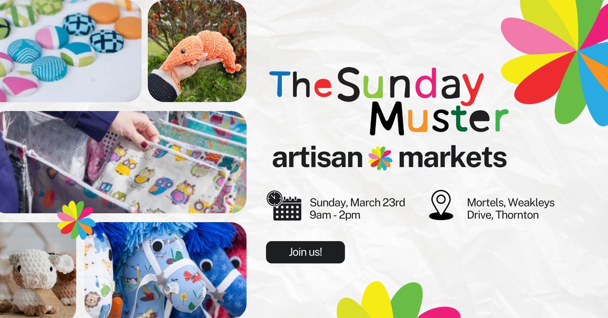 March Sunday Muster Artisan Markets