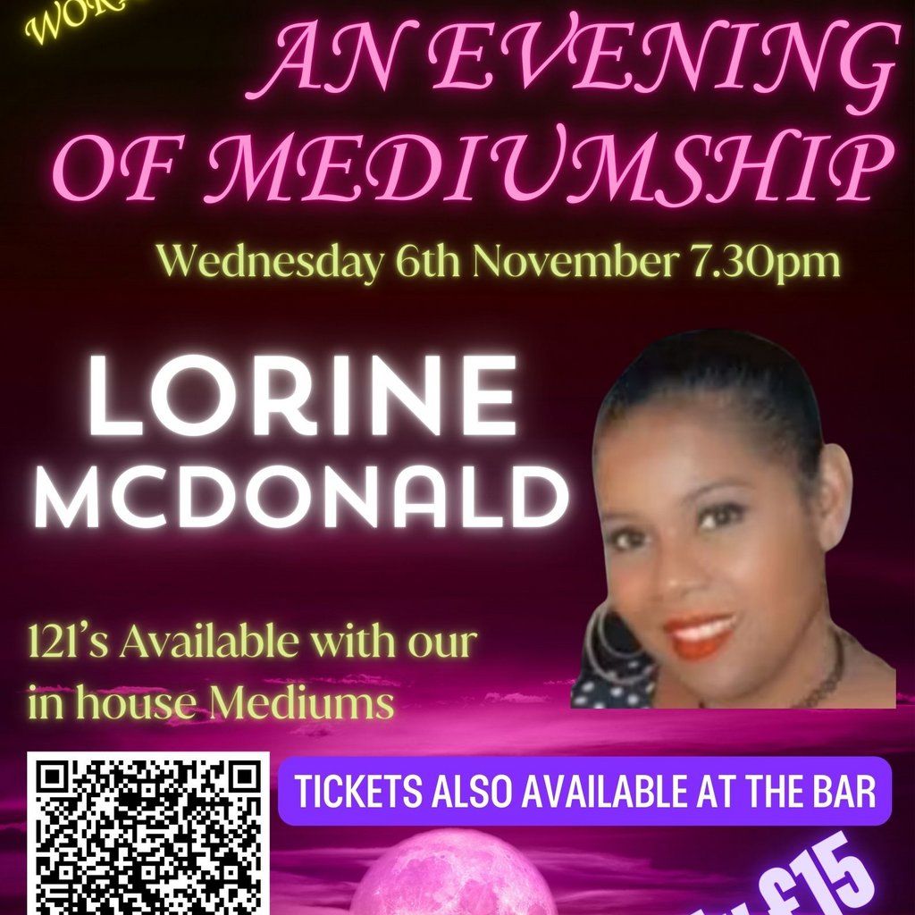 An evening of Mediumship at Baddeley Green WMC with Lorine