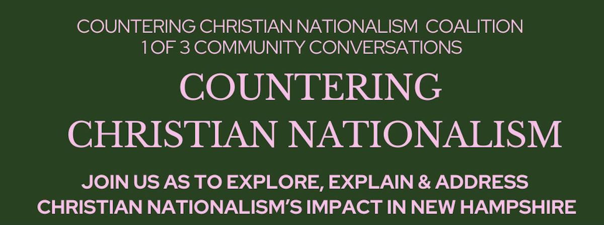 Countering Christian Nationalism