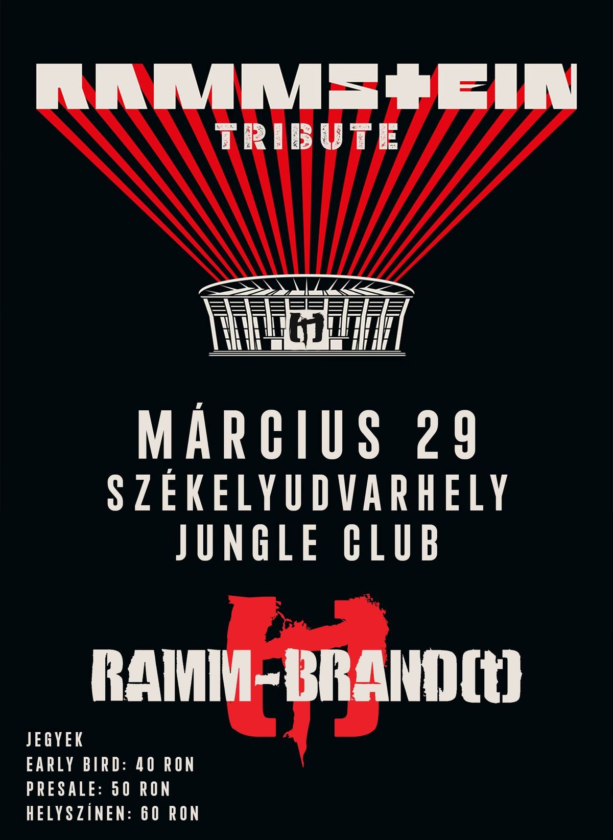 Ramm-brand[t] (Rammstein tribute) live @ Jungle Club