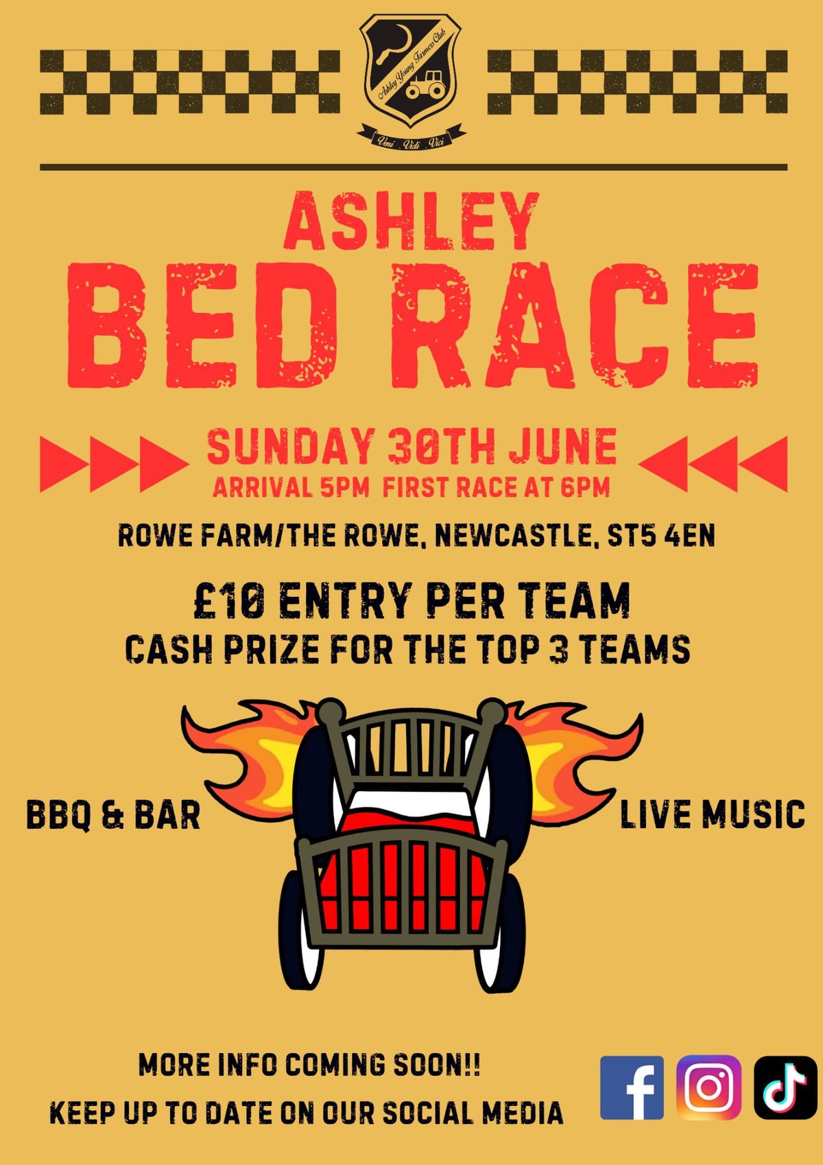 Ashley YFC Bed Race 