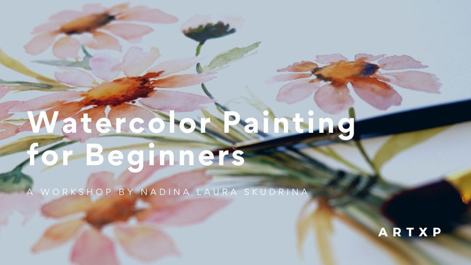 Floral Watercolor for Beginners: Connect with Nature