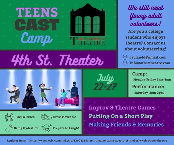 Teen CAST Theatre Camp