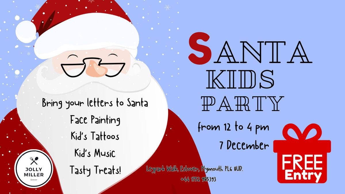 FREE ENTRY Santa Kids Party