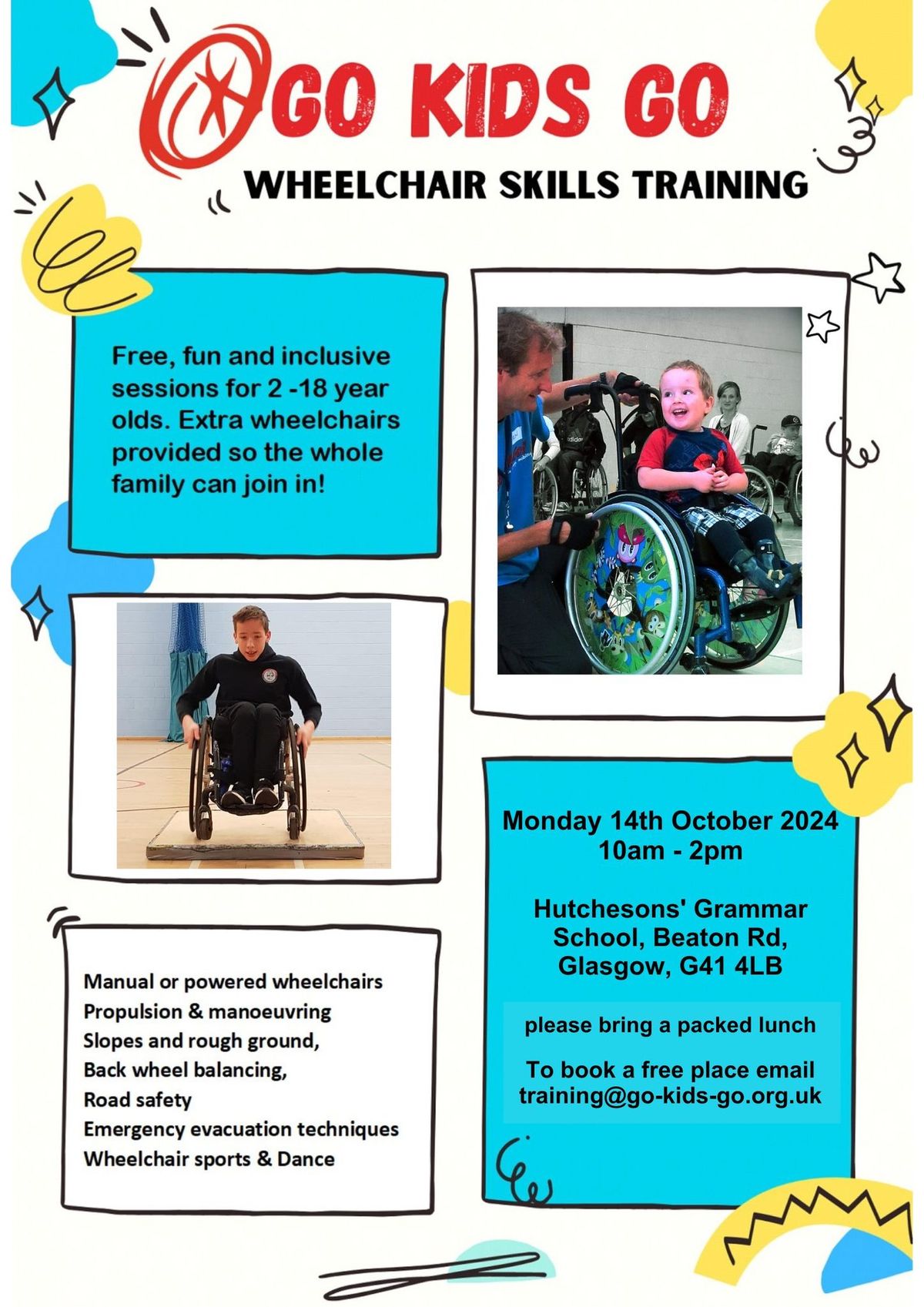 Glasgow Wheelchair Training Session