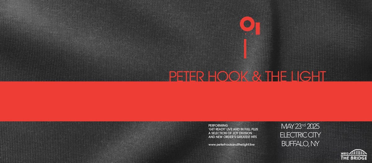 Peter Hook & The Light - Electric City, Buffalo NY