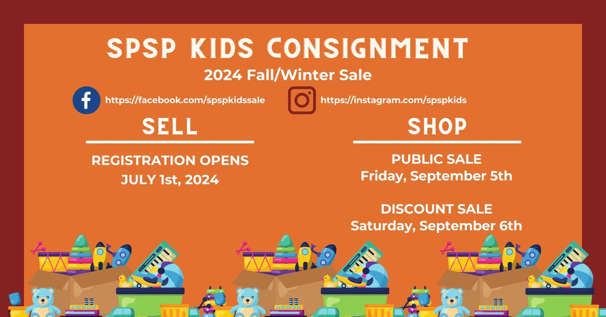 2024 Fall\/Winter Kids Consignment Sale