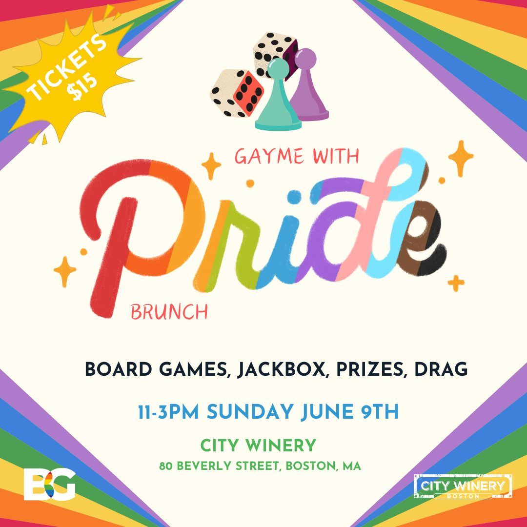 Gayme With Pride Brunch - IN PERSON