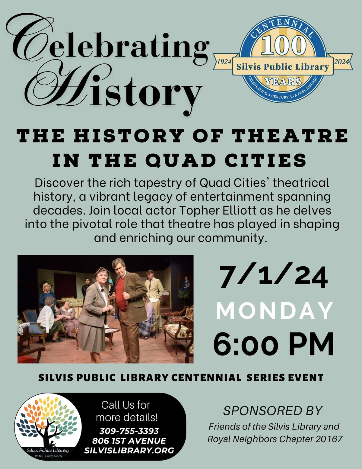 Celebrating History: The History of Theatre in the Quad Cities