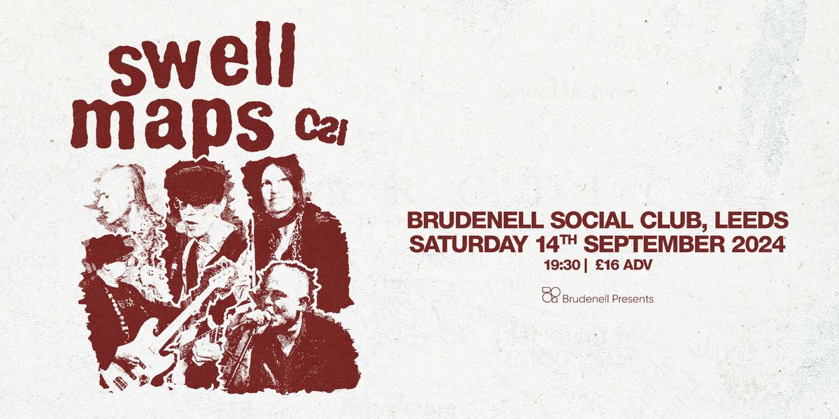Swell Maps C21, Live at The Brudenell