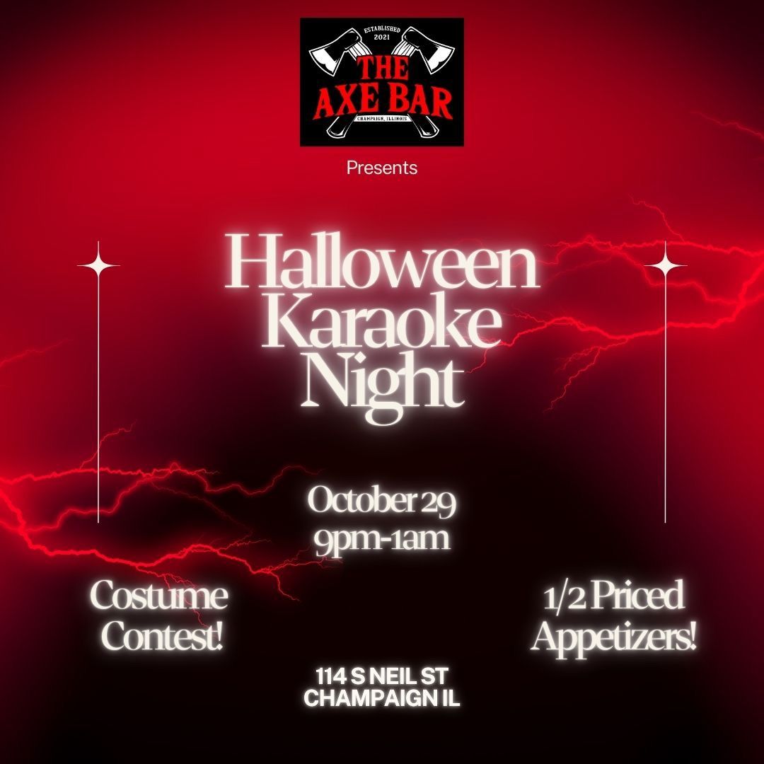 Halloween Karaoke Night + Costume Contest