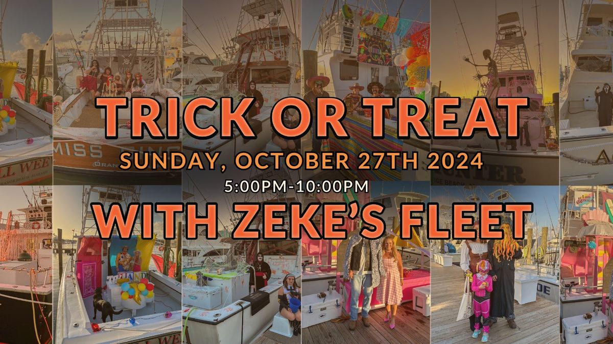 Trick Or Treat With Zeke's Fleet