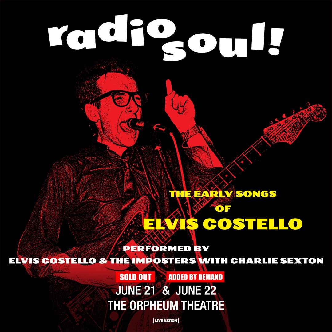 Elvis Costello at Orpheum Theatre - Los Angeles