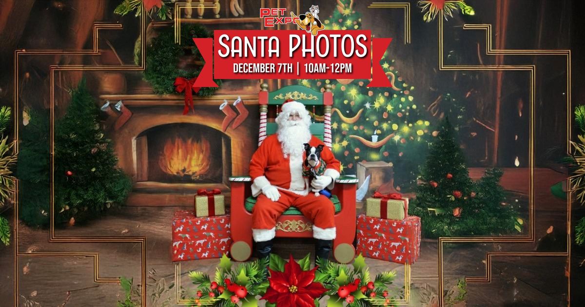 FREE Santa Photos at Pet Expo!