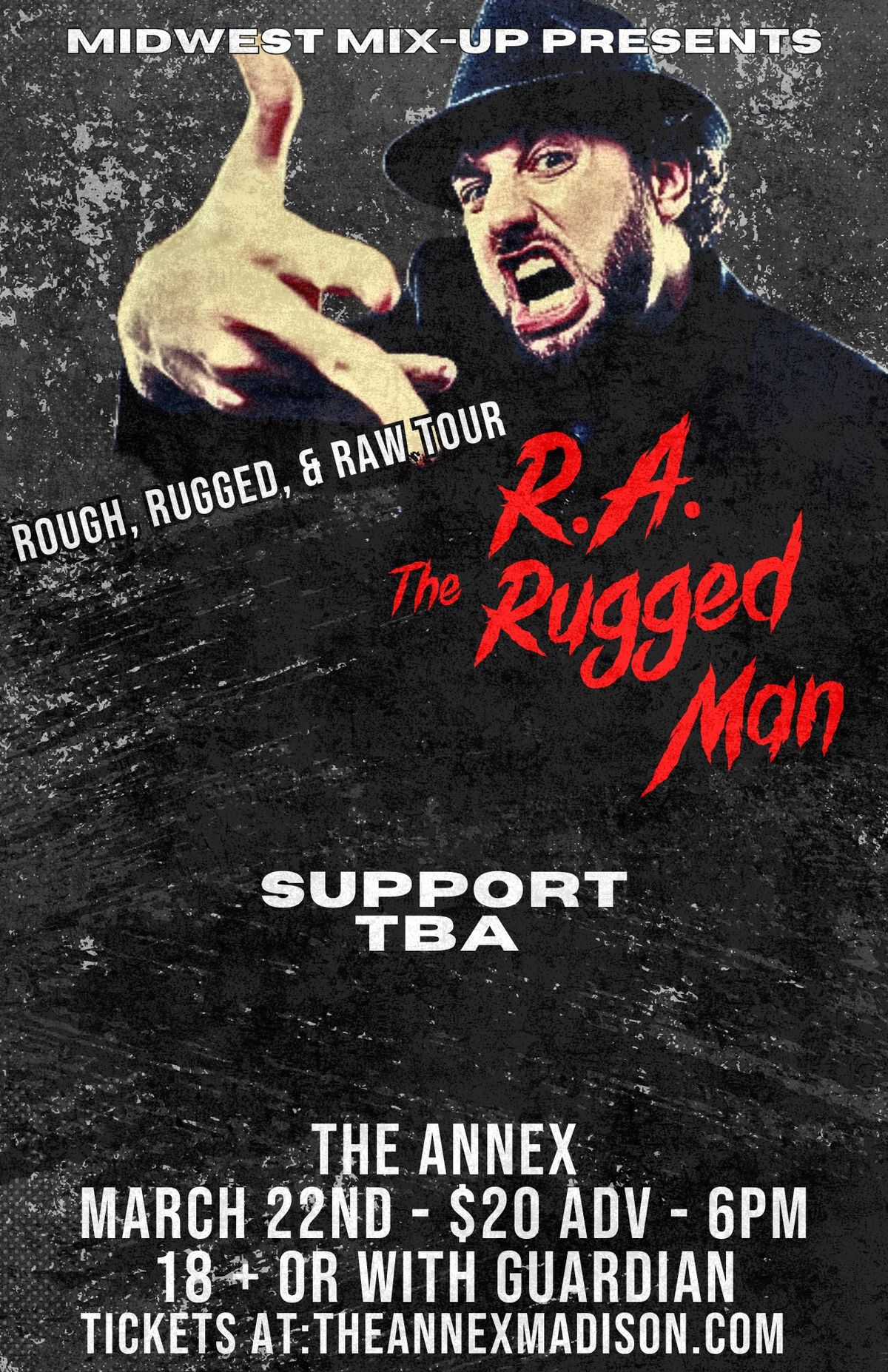 R.A. The Rugged Man - Rough, Rugged, and Raw Tour at The Annex - Madison WI