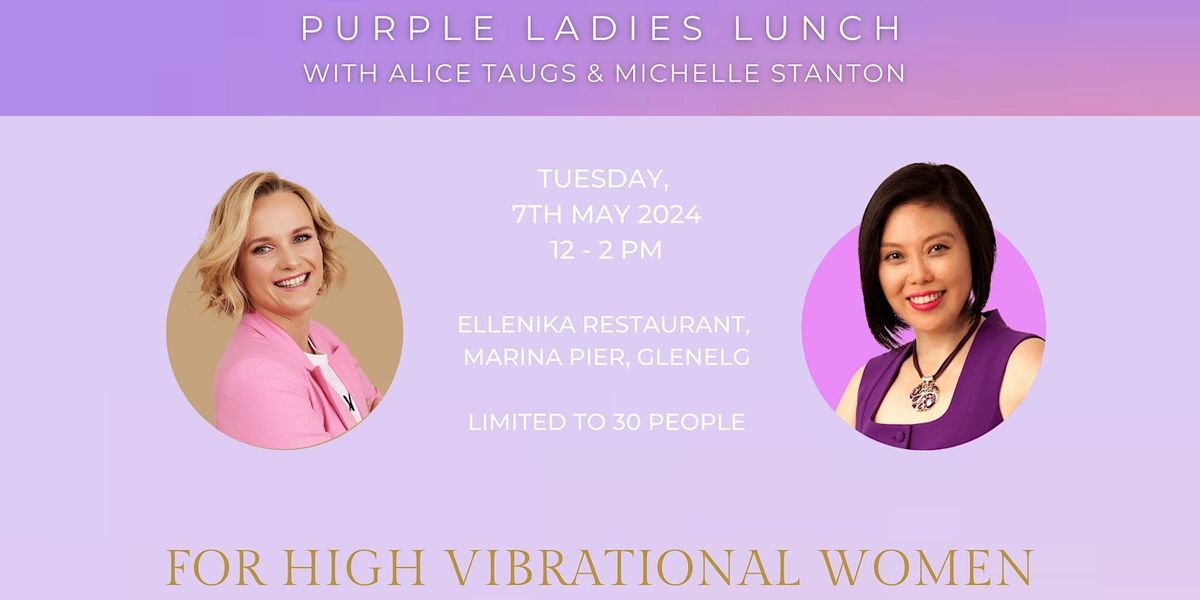 Purple Ladies Lunch