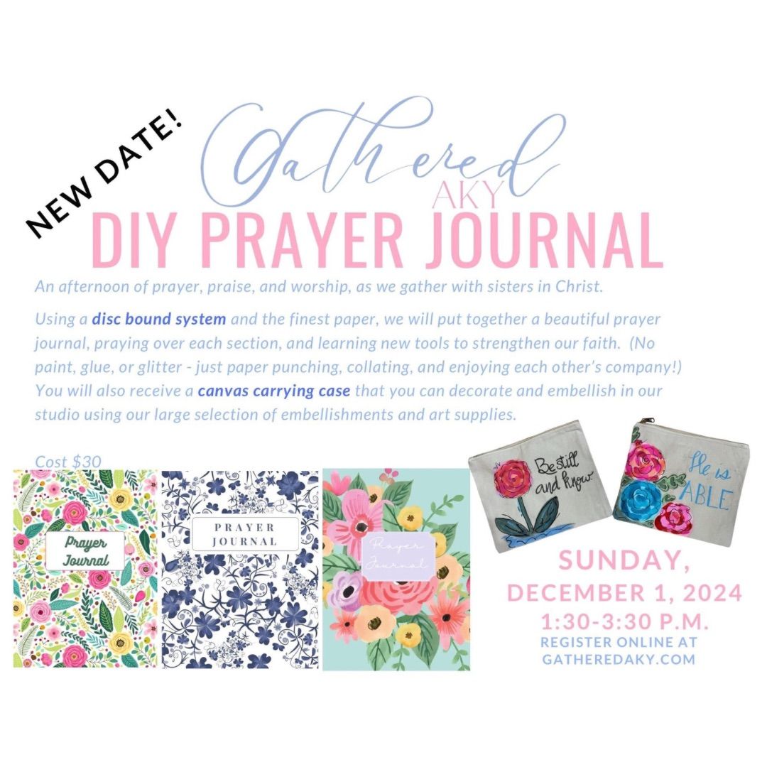 Prayer Journal Workshop