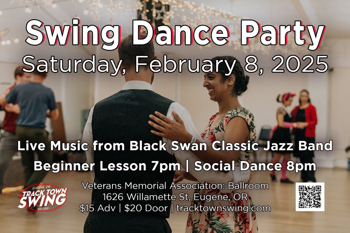 Swing Dance Party with Live Music from the Black Swan Jazz Band