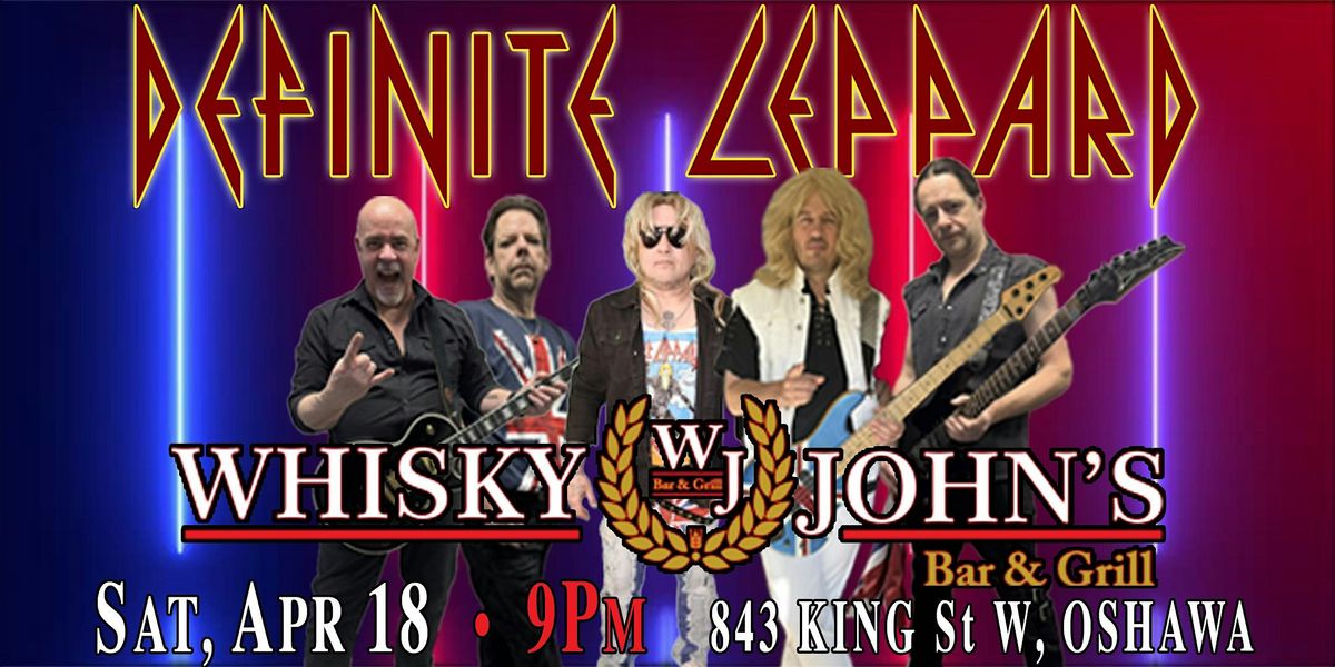 The DEF LEPPARD Show at Whisky Johns (Definite Leppard)