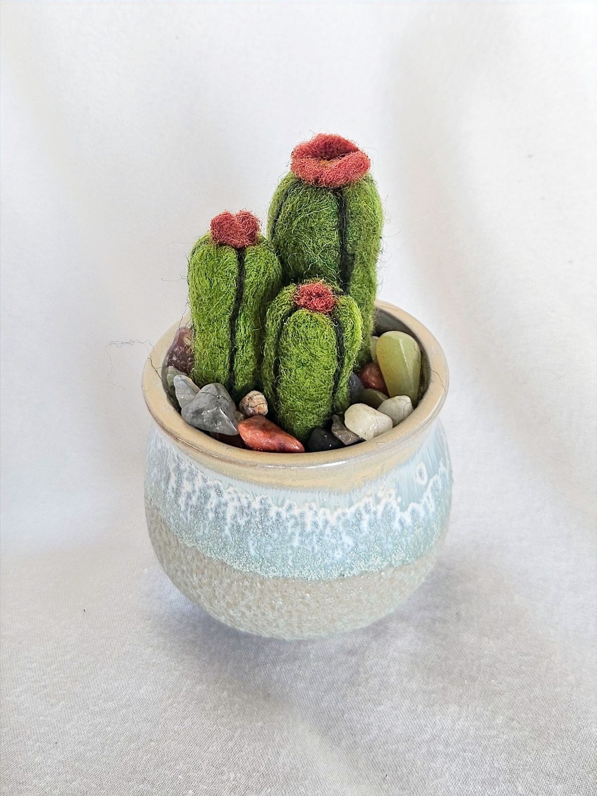 New Year, New Cactus: Needle Felting Fun