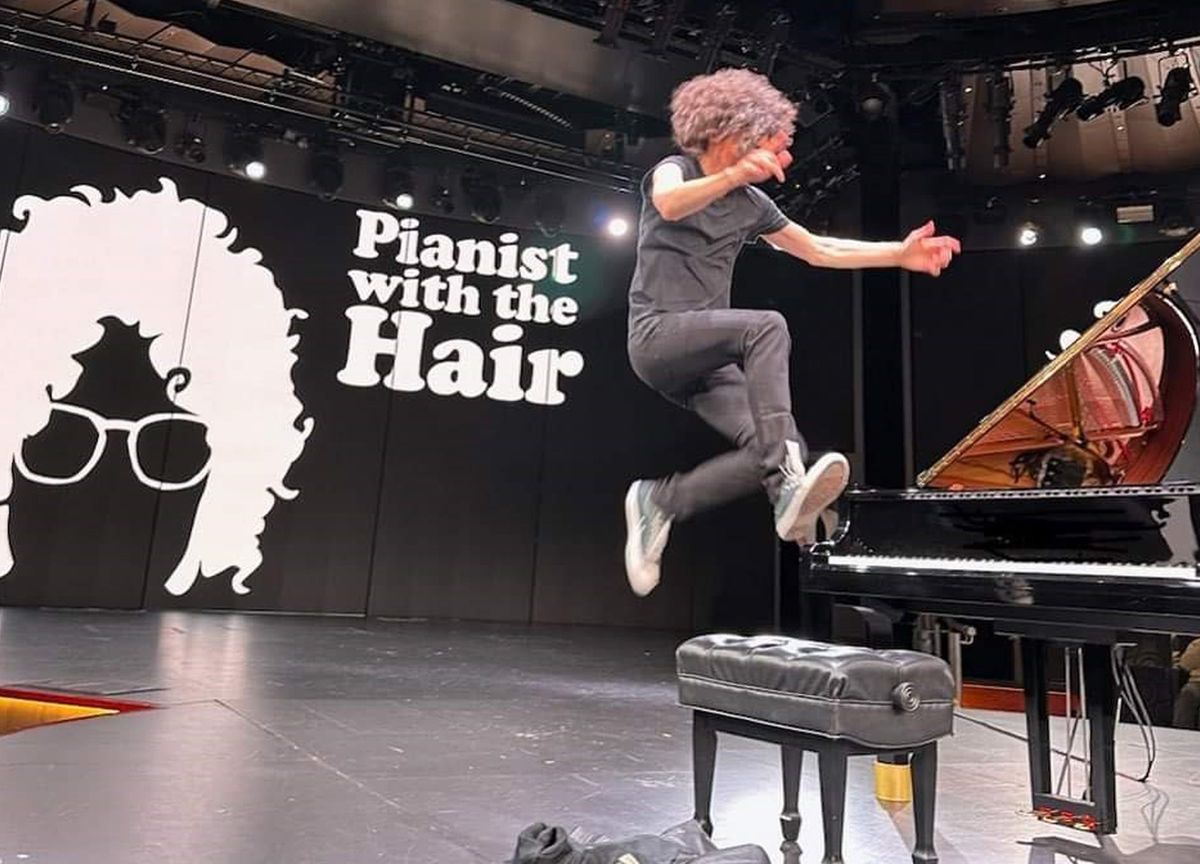 Julian Gargiulo "Pianist with the Hair"