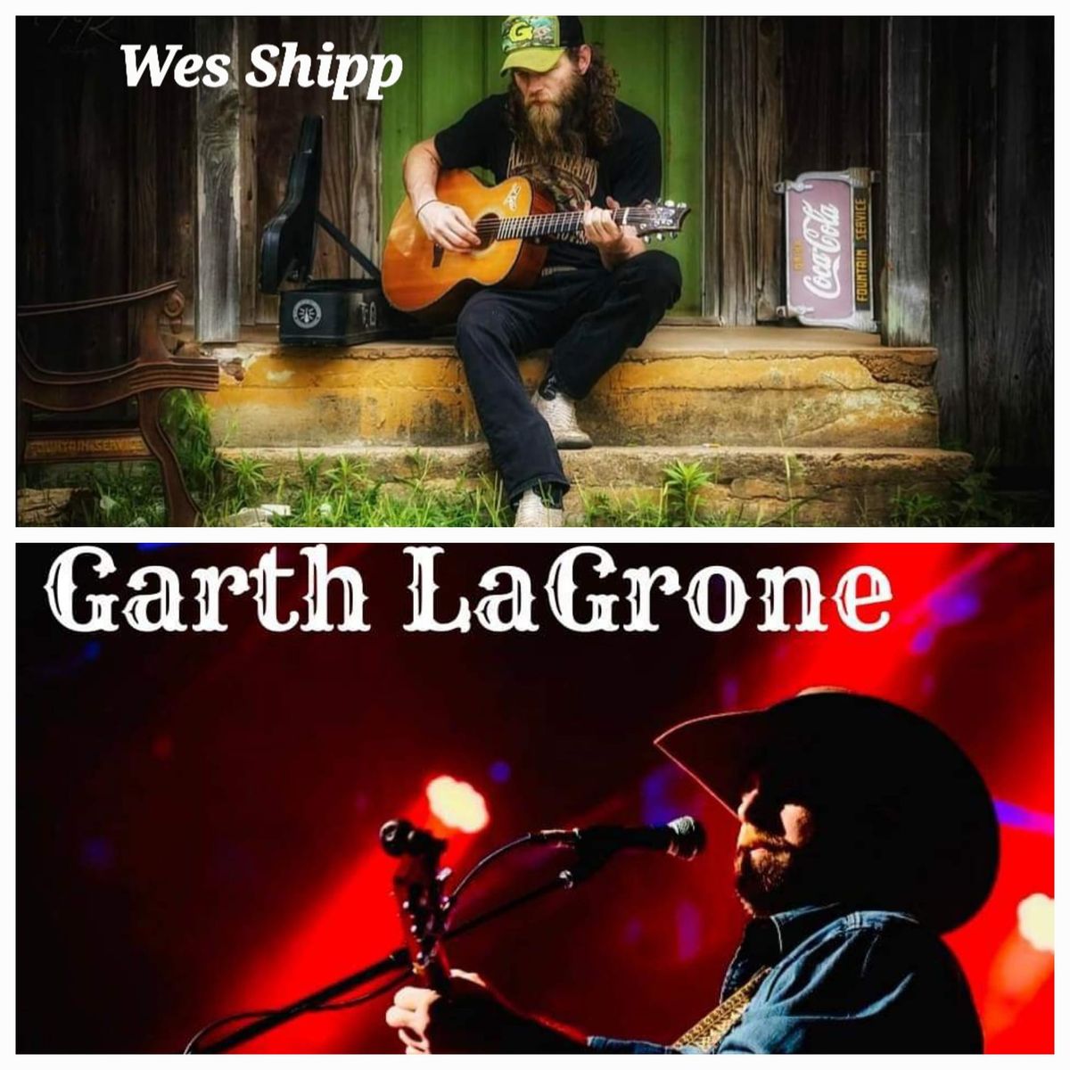 Wes Shipp & Garth Lagrone live at The Farm