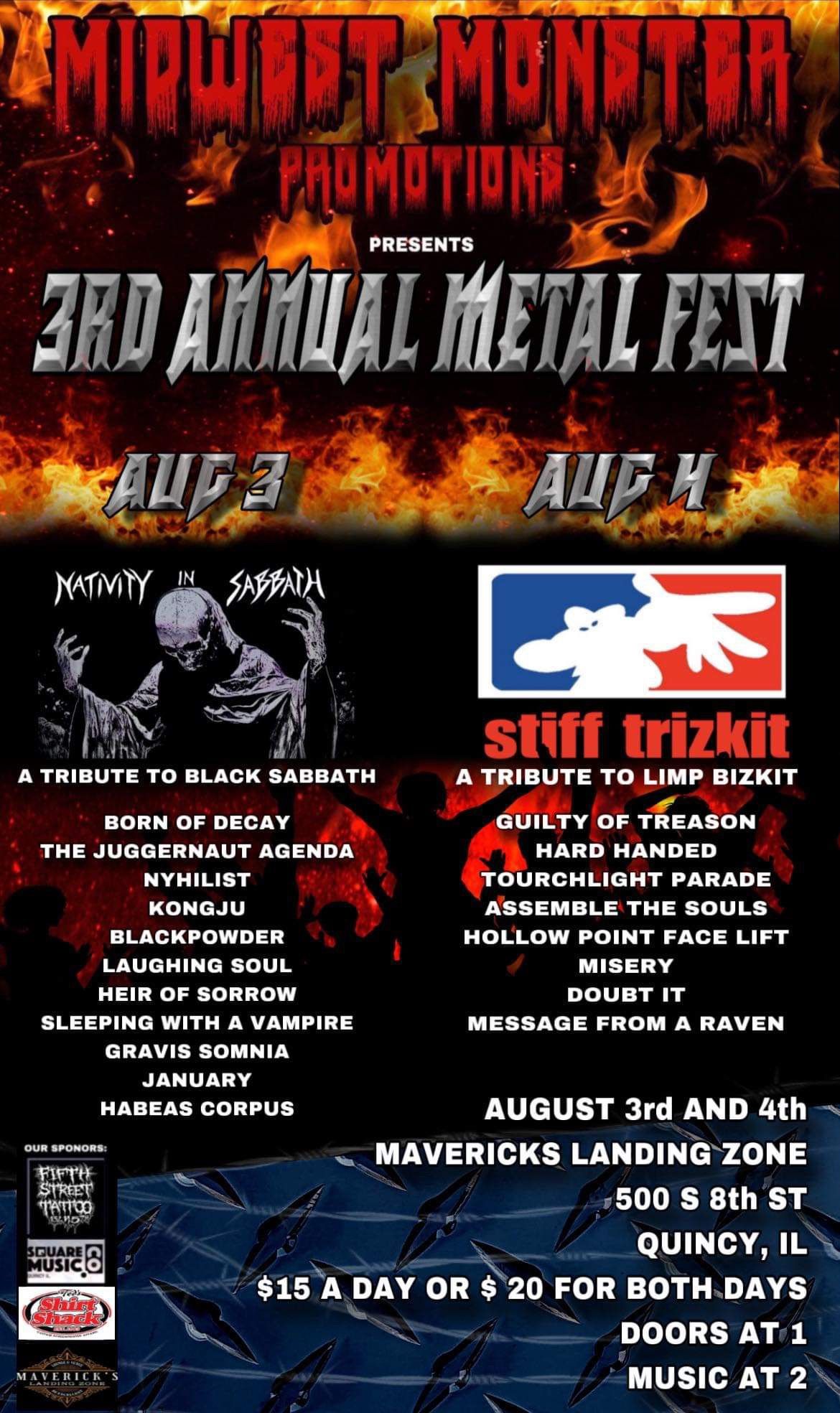 Midwest Monster 3rd annual Metal fest 