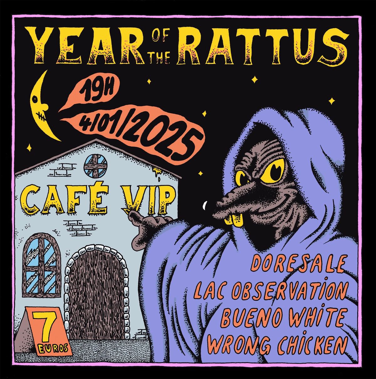 \ud83d\udc00YEAR OF THE RATTUS \ud83d\udc00 au caf\u00e9 VIP