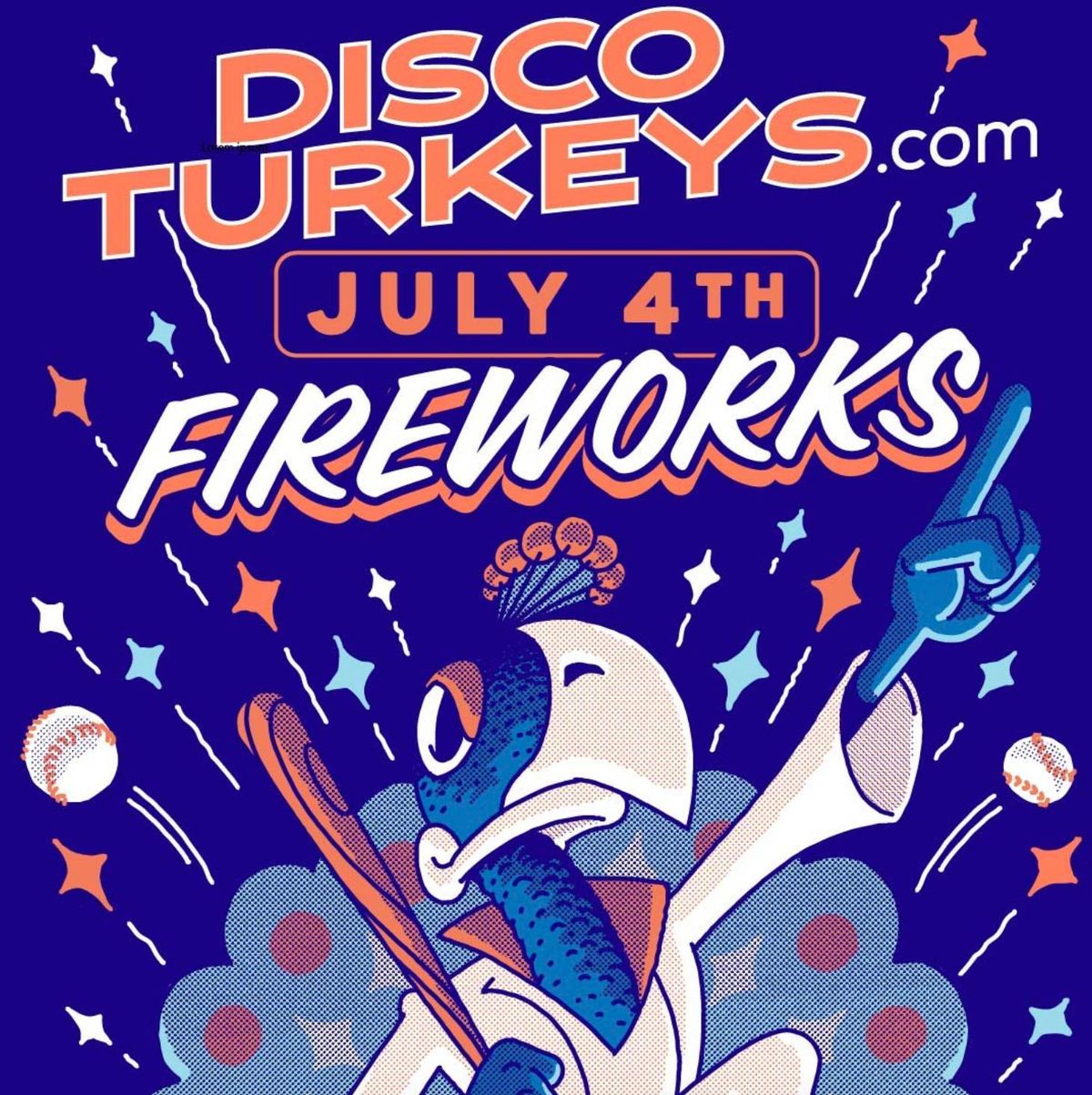 Disco Turkeys July 4th Independence Celebration w\/ Fireworks
