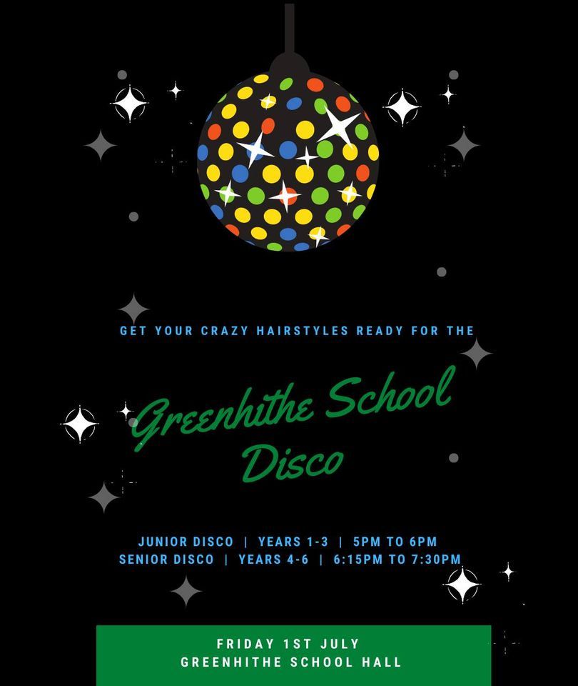 Greenhithe School Disco - Crazy Hair Theme!