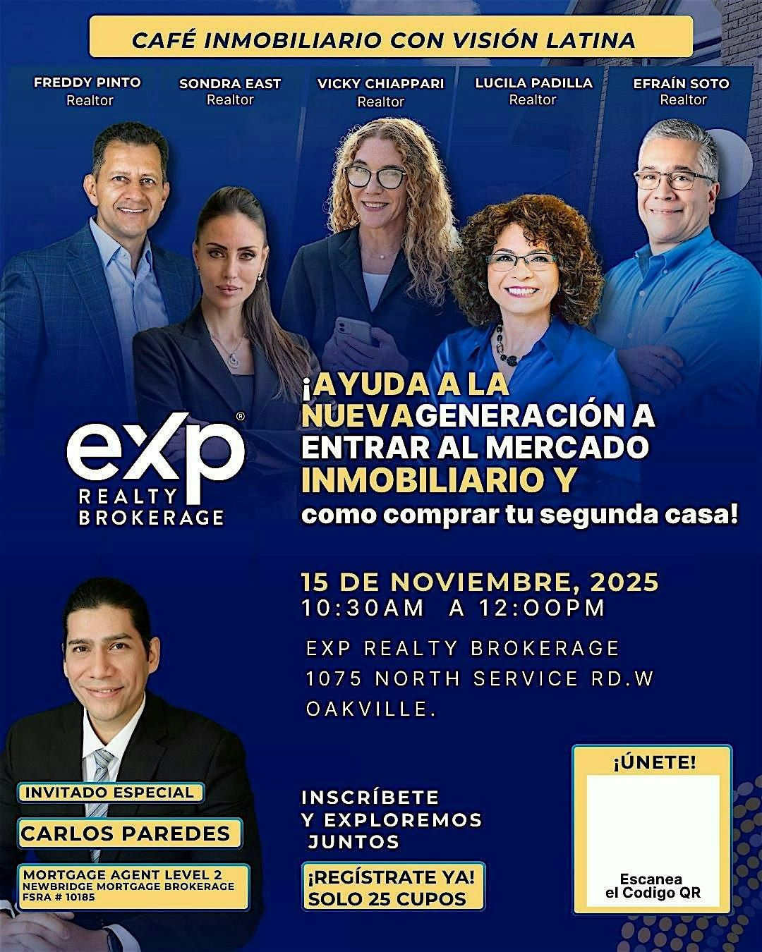 Caf\u00e9 Inmobiliario con Visi\u00f3n Latina:Entra al Mercado y Compra tu Segunda