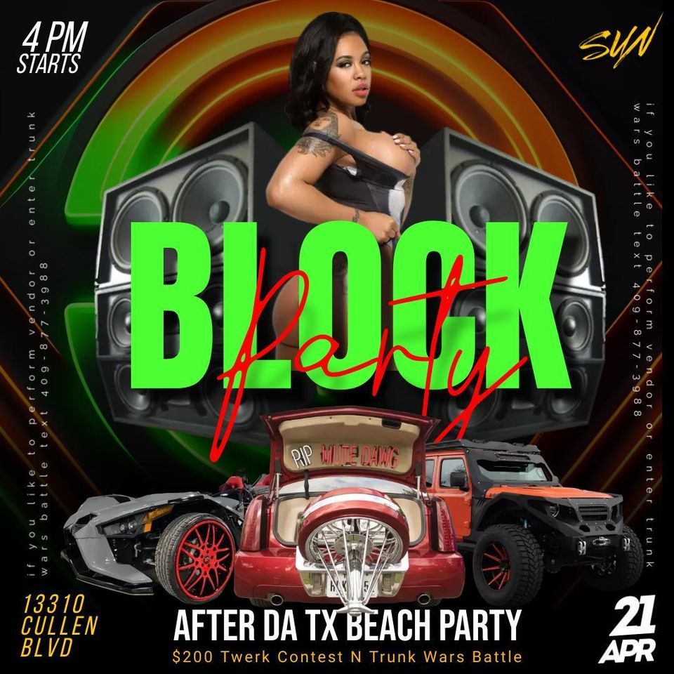 AFTER TX BEACH PARTY BLOCKPARTY 2K24