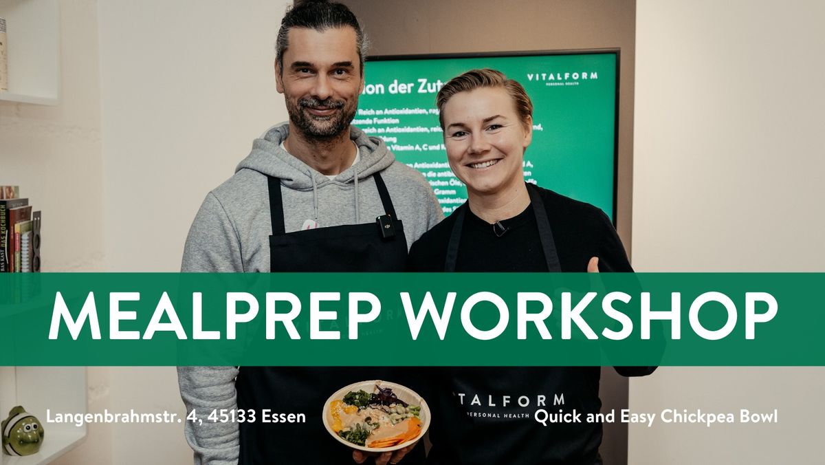 Meal Prep Workshop Quick and Easy Chickpea Bowl