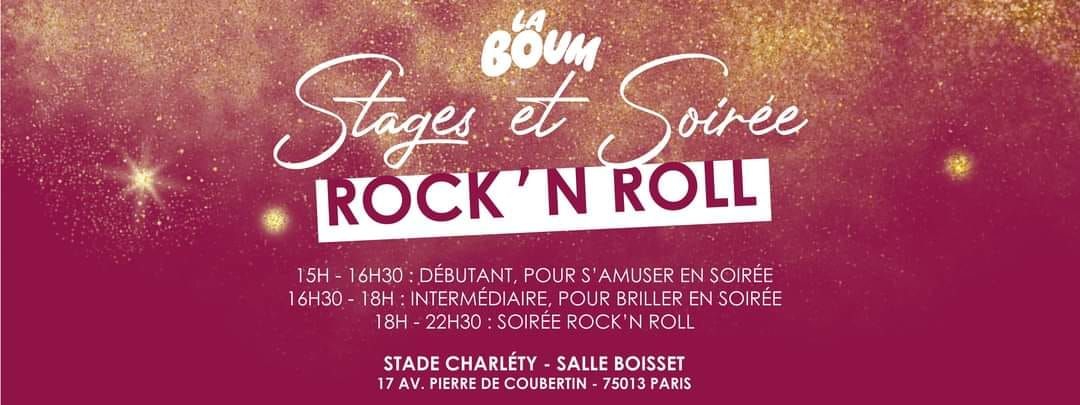 La BOUM ROCK ! Stages et soir\u00e9e - Samedi 25 mai