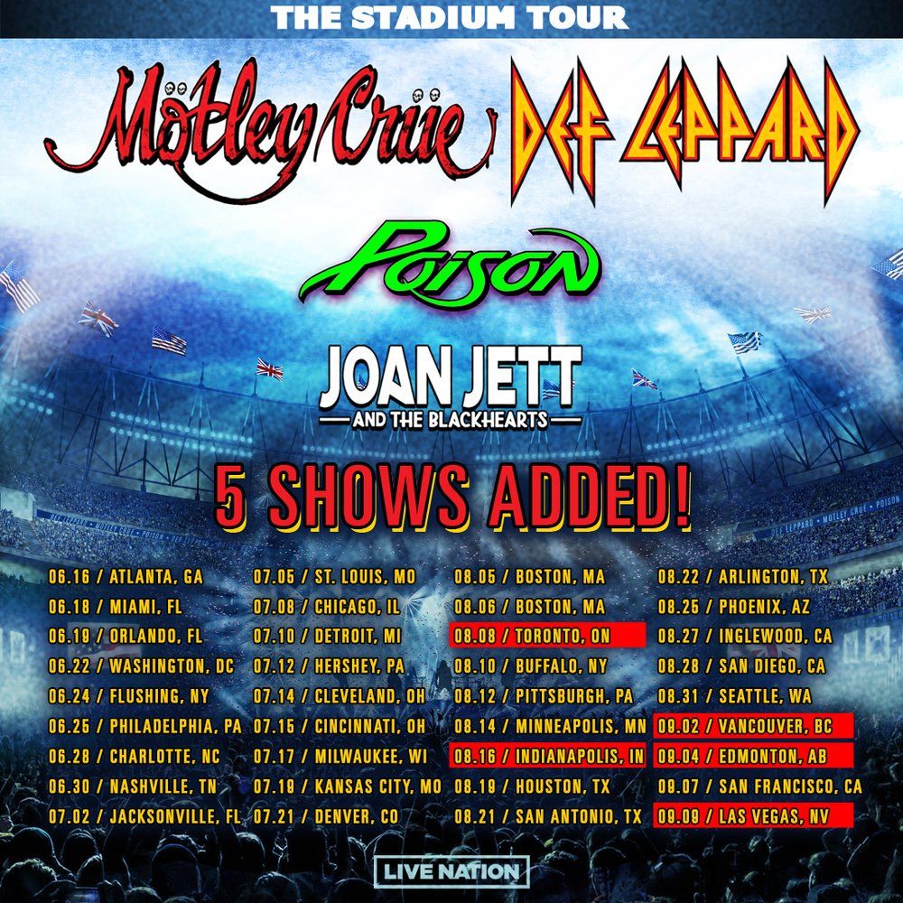 M\u00f6tley Cr\u00fce Las Vegas Tickets