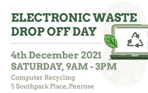 FREE E-waste drop off Day Computer Recycling Penrose